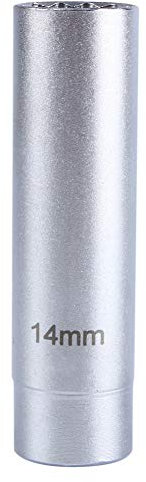 douille bougie 14mm,Prise de bougie d'allumage, 14mm haute visibilit¡§| 3/8 Outil de d¡§|pose de bougie d'allumage replacement pour prise de bougie d'allumage magn¡§|tique Drive