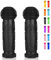 OTFAITP Roller Griff Lenker 1-Paar Fahrrad Griff Fit für 2-3-4 Räder Kid Kick Roller,Kinder Fahrrad,Drifting Roller,Schaukel Roller (Schwarz)