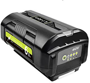 6000mAh for Ryobi 40V Battery(36V Max) OP4030 OP4015 OP4026 RY40002 RY40200 RY40204 RY40210 RY40220 RY40610 RY40600 Rechargeable Battery