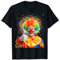 Lustiger Konfetti Clown Fasching Kostümersatz Karneval Clown T-Shirt