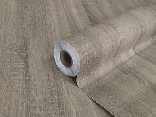 Extra Starke Laminierte Selbstklebende Holzfolie EICHE - Klebefolie Möbelfolie Dekofolie - Türfolie Küchenfolie Schrankfolie Tischfolie | 90 cm × 210 cm