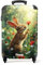 NoBoringSuitcases.com Kinderkoffer, Kinder Koffer, Koffer Kinder, Kinder Reisekoffer, Reisekoffer Kinder, Handgepäck Koffer, Kleiner Koffer, Suitcase, Reisekoffer, Handgepäck 55x40x20 cm (Hase - Grün)