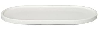 blomus Ablageschale CRETO | Farbe Magnet | 9L x 17,5B x 1,5H cm | Dekotablett aus Beton | rutschfestes Tablett in Grau