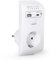 Jadeshay Timer Steckdose, Zeitschaltuhr Steckdose Programmierbarer Countdown Schaltsteckdose Timer Schalter 6 Stunden mit USB- und Typ-C-Anschluss AC230V