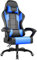 Airfish Bürostuhl Ergonomisch Gaming Stuhl Massage Gaming Sessel mit Kopfstütze Massage-Lendenkissen, Gepolstert Gaming Chair, Drehsessel,150kg Kapazität,Schwarz Blau