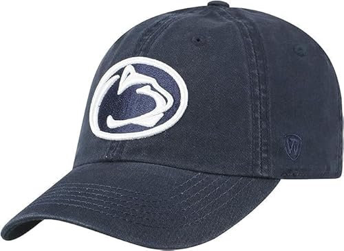 Collegiate Primary Color Relaxed Fit Verstellbare Hüte, Penn State, Einheitsgröße