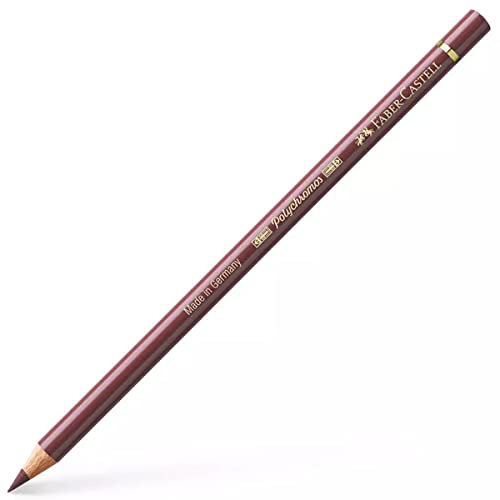 Faber-Castell Art & Graphic Polychromos Colour Pencil, (169), Caput Mortuum, for Art, Craft, Drawing, Sketching, Home, School, University, Colouring