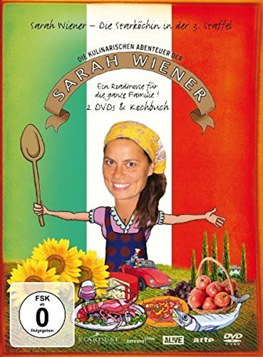Die kulinarischen Abenteuer der Sarah Wiener 3 (2 DVDs + Kochbuch)