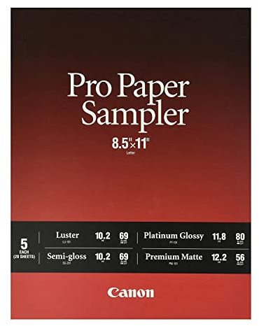 Canon Pro Paper Samples Pack 8657B012