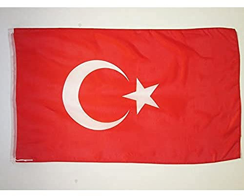 AZ FLAG - Bandiera Turchia 150x90 cm – Bandiere per tifosi turche, disponibile anche in 90x150 cm