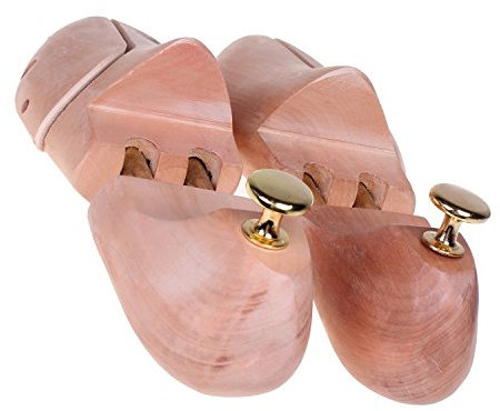 TUKA-i-AKUT Hormas de zapato, madera natural, regulable, hormas, tensor para el calzado, ensanchador para el calzado. tamaño 43-44, TKB6000-43