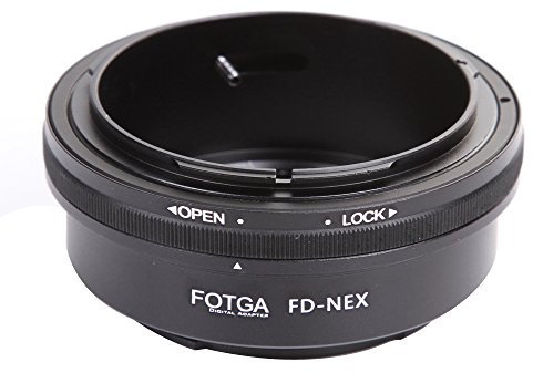 Fotga Adapter Ring for Canon FD FL Lens to Sony E Mount NEX-C3 NEX-5N NEX-7 NEX-VG900 a7 a7S a7R a7II a7SII a7RII A7III A7RIII A7SIII A9 a6500 a6300 a6000 a5100 a5000 a3500