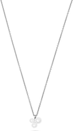 CHRIST Damen-Kette 925er Silber Süßwasserperle One Size 87770231
