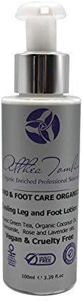 Peppermint cool foot lotion organic, foot cooling cream, aloe vera and peppermint oils foot cooling lotion for hot feet and smelly feet, foot cooling products, vegan, paraben free.