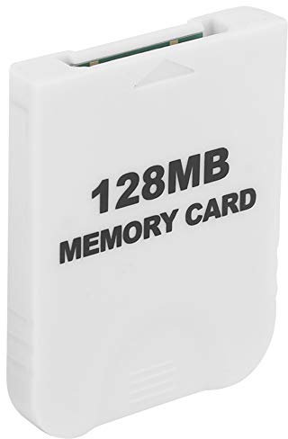 Sutinna Scheda di Memoria, Scheda di Memoria ad Alta velocità Compatibile per Console Wii Scheda di Memoria di Gioco Portatile ad Alte Prestazioni Compatibile con Tutti i Giochi(128 MB)