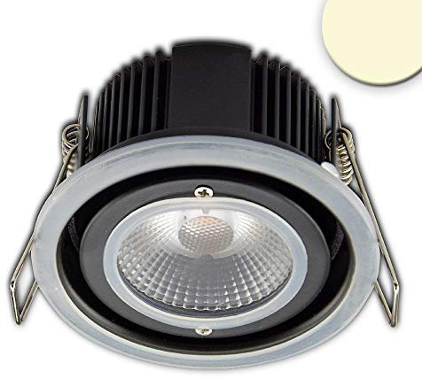 Outdoor LED Einbaustrahler Sys-68, IP65, starre Optik, 10W, warmweiß, Push-/DALI-dimmbar