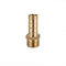 1 Stück BSP Schlauchanschluss Messing Stecker Fitting G 3/8x12mm, Schlauch Barb Schwanz männlich BSP Außengewinde Adapter