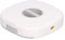 Buachois Enrouleur de câble Portable Rotatif Enrouleur de Fil avec Support de téléphone USB Cordon Organisateur câble de données boîte de Rangement en Plastique pour Bureau à Domicile(Blanche)