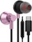 Auriculares USB C para Google Pixel 6a 7 Pro 7, auriculares USB C con micrófono, auriculares intraurales con cable, auriculares USB tipo C para Samsung Galaxy S24 Ultra S22 S21 S23 FE A54 A34 Oneplus