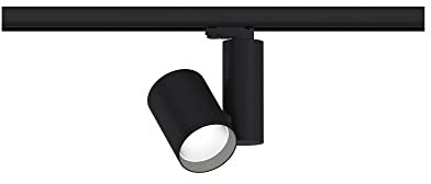 Paulmann 91351 LED Schienensystem ProRail3 Schienenspot Zeuz 60° 33W 4000K 230V Schwarz dimmbar Schienensysteme Deckenschiene Metall, Kunststoff
