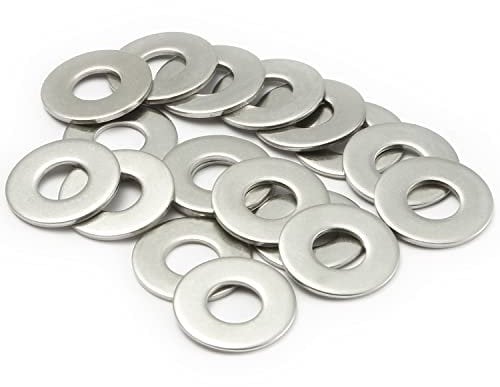 AMLOOPH Unterlegscheiben M8, Große Flach Unterlegscheiben M8 X 15mm Dicke 1,5mm Edelstahl Beilagscheiben DIN125 A2 V2A (20 Stück) M8 Unterlegscheiben Edelstahl Für Schrauben & Muttern & Gewindestange