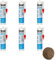 Sanitärsilikon Braun CS 25 – Dichtstoff für Badezimmer, Duschen, Küchen und mehr - Schutz vor Schimmel und Feuchtigkeit - UV-beständig - für Innen- und Außenanwendungen (6x 280ml)