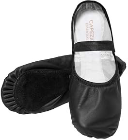 Capezio Femme Luna Ballerines, Noir, 43 EU Large
