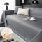 FANSU Sofabezug L Form 1 2 3 4 Sitzer, Wasserdicht PU Leder Sofaüberwurf Decke Ecksofa rutschfeste Couch Bezug Sofaschoner Sofa Decken Couch Überwürf Einteiliger Sofabezug (205x150cm,Dunkelgrau)