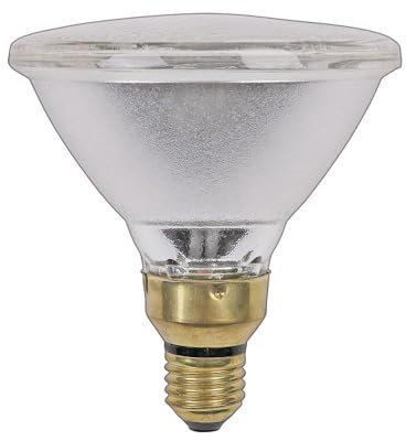 NCC-Licht Infrarot Leuchtmittel Pressglas Reflektor PAR38 Wärmelampe 175W E27 klar Dimmbar 60°