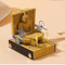 3D-Memoblock, 3D-Kalender 2025, 3D-Notizblock, Buddha-Palast, Kunstblöcke, Karten für Büro, Zuhause, Ornamente, Schreibtischdekoration, kreatives Geschenk