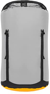 Sea to Summit eVac Compression Dry Bag, Waterproof Compression Sack, 35 Liter, High Rise Grey