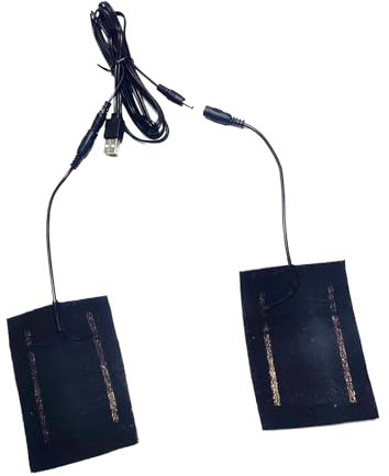 Navna USB Heating Pad For Gloves Carbon Fibers Heating Cloth Electric Cloth Heater 5V Gloves Heated Pad Small Powered Pad