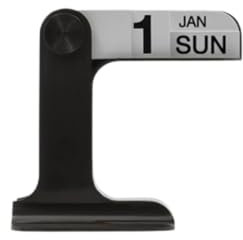 Simple Desktop Flip Calendar Ornaments, Schreibtisch Kalender 2025 Desktop Zubehör, Monthly, Weekly, Daily Desktop Ornamente, Perpetual Kalender, (5 Farben)