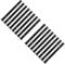 Cabilock 2sets Trash Can Lid Accessories Garbage Can Accessories Bin Lid Clasp Latch for Bin Top Garbage Cover Buckle Trash Tank Latch Plastic Black 8pcs*2
