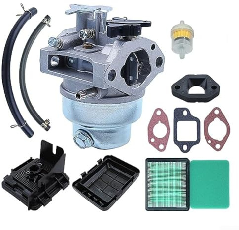 Komplett für Honda GCV 160 Serie Rasenmäher Wartungsset mit Vergaser, Luftfilter und Kurbelgehäusedichtungen