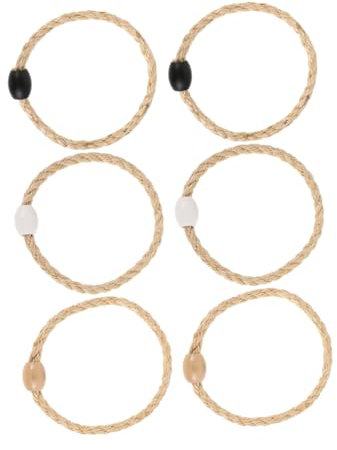 Sosoport 6stücke Seilringwurfspiel Mit Wurfringen Für Draußen Für Agility-übungen Gartenspiele Und Familienaktivitäten Im Freien