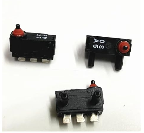 ZGPOSQKZSC Lot de 3 micro-interrupteurs DK1G-RRA0, petit interrupteur de fin de course 2 A 12 V CC