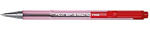 PILOT Druckkugelschreiber BPS-Matic Fine, rot