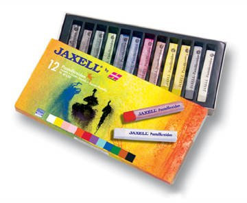 Jaxell-Pastellkreiden 12 Stück [Spielzeug]