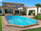 Habitat et Jardin - Piscine Bois Scandinave Palma (L) 7,57 x (l) 4,07 x (H) 1,31 m - Filtration à Sable 8,3 m3/h - Piscine de Jardin Octogonale Hors Sol, Semi-enterrée ou Enterrée