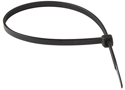 ForgeFix Cable Ties | 4.6 x 200mm | Black | Bag 100