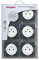 LEGRAND - Prise Electrique Murale avec Terre Céliane Surface - Prise Affleurante avec Socle Rétractable - Fabriqué En France - Blanc - Lot de 6
