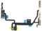 OnlyTech - Power Button Flex-Kabel mit Lautstärkeregler, Stummschalter, Blitz und Mikrofon mit Halterung kompatibel mit iPhone 8