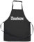 Elefantasie Personalisierte Kinderschürze mit Name, Kochschürze für Backen, Kochen, Malen, Geschenkidee für Kinder 7-10 Jahre schwarz