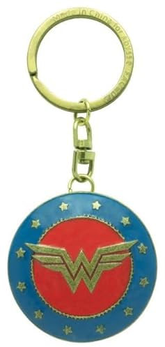 ABYstyle - DC COMICS - 3D Schlüsselanhänger 'Wonder Woman Schild'