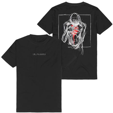 In Flames Come Clarity Square Männer T-Shirt schwarz Band-Merch, Bands XL