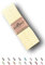 Sandras-Bastelladen Schrägband/Einfassband Baumwolle gefalzt 3m x 20mm - Vichy/Karo Muster 5012-Gelb-Weiß