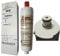 Fridge Water Filter Compatible with Bosch/Siemens/Neff KAN58, KA58 and K3990 3M CS-52, CS52 - CS-51, CS51-5586605, 5553629-640565, 00640565 with Thermometer and Fridge Cleaner Spray