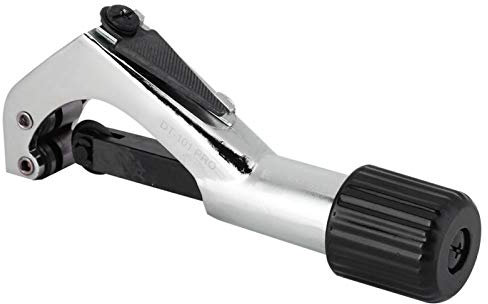 Coupeur de Fourche Avant, Coupe-Tube de vélo en Alliage d'aluminium Coupe-Tube de Guidon de tête de Fourche Avant VTT Coupeur de Tige de Selle Double Rouleaux de positionnement Outil de Coupe