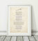 Kunstdruck mit Liedtext The Cure - Friday I'm In Love, ungerahmt, Größen A4 (29,7 x 21 cm) und A3 (42 x 29,7 cm) (A3)